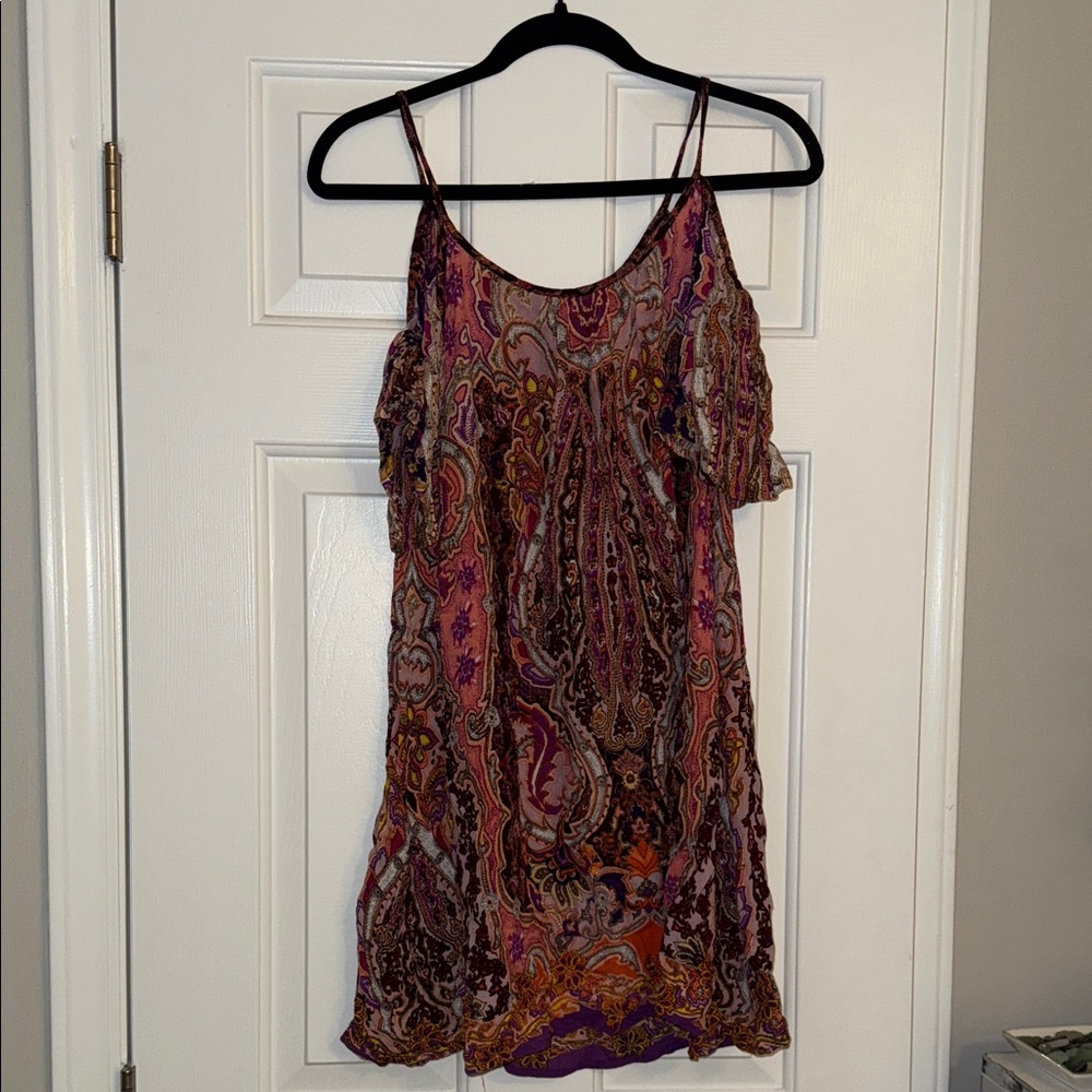 Altar'd State Multicolor Paisley Dress